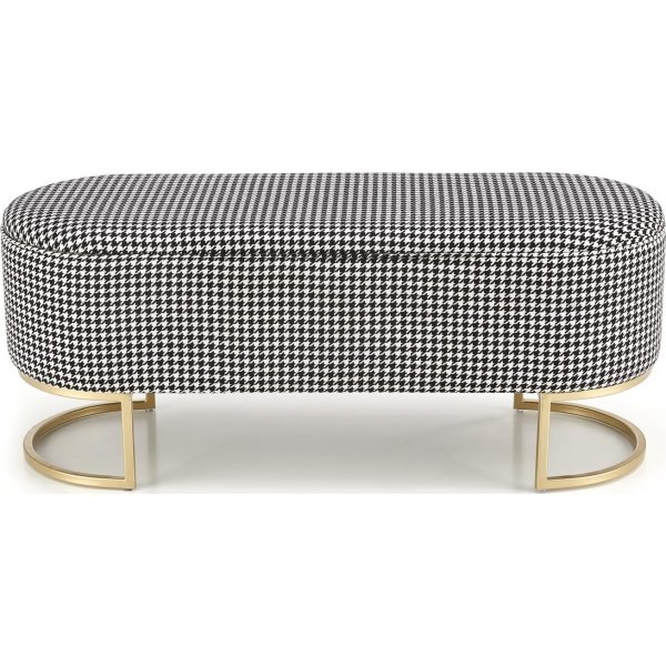 Banc Harmony - Noir/blanc/or Banc Harmony - Noir/blanc/or