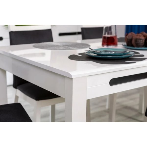 Table  manger Azteca 150-200 x 90 cm - Blanc