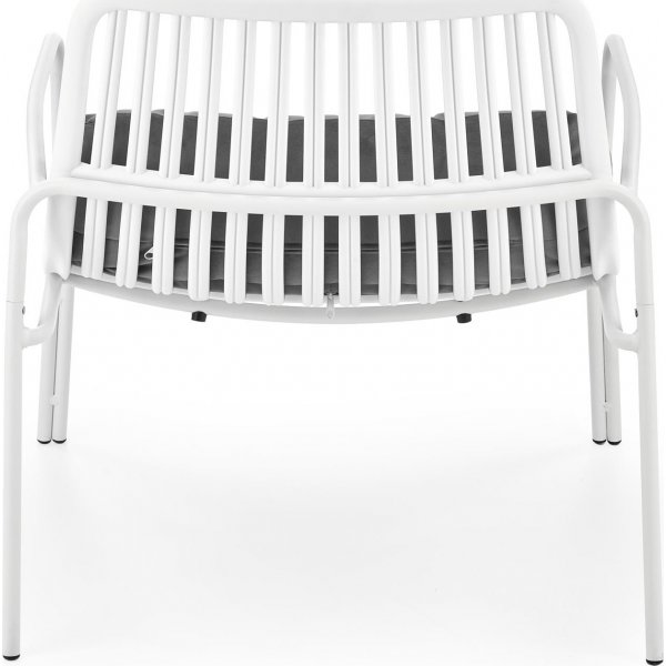 Fauteuil Melby - Blanc/gris Fauteuil Melby - Blanc/gris