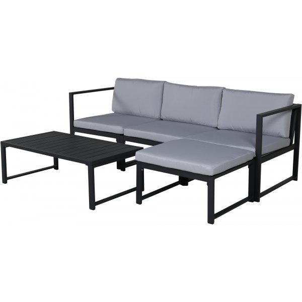 Salvador loungegrupp - Svart Salvador loungegrupp - Svart