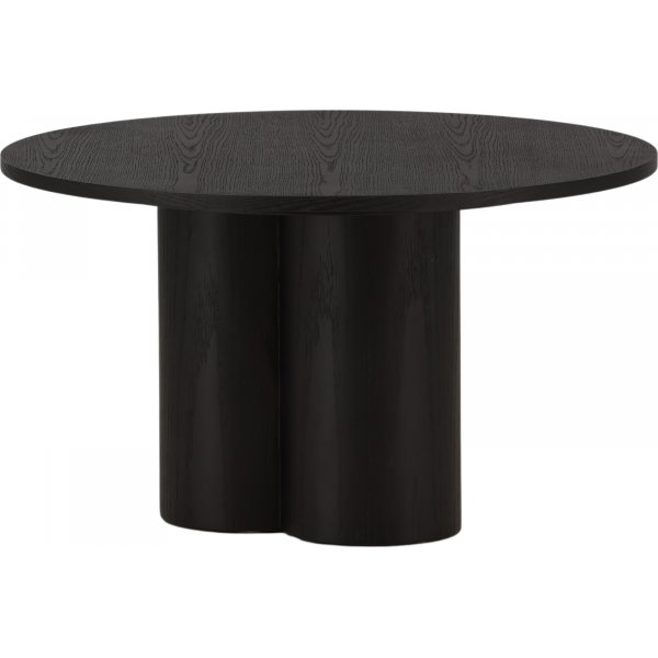 Table basse Ø80 cm noire - Olivia Table basse Ø80 cm noire - Olivia