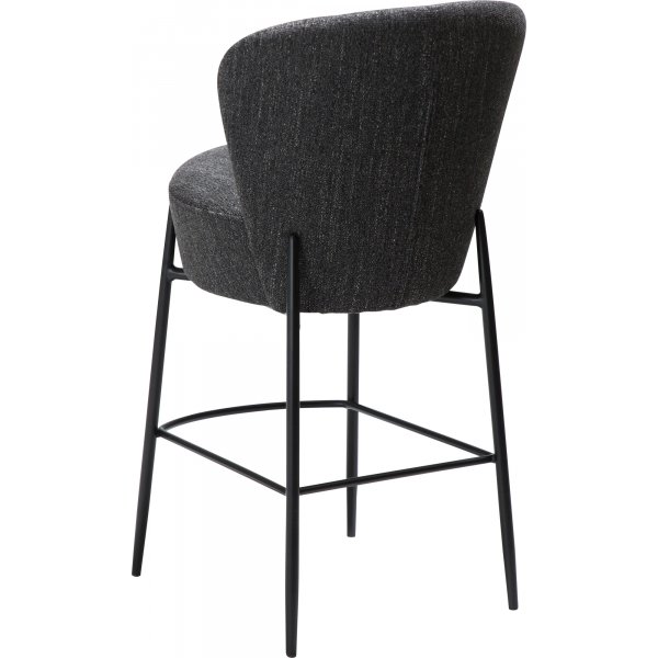 Orbit counterstol - Svart bouclé Orbit counterstol - Svart bouclé