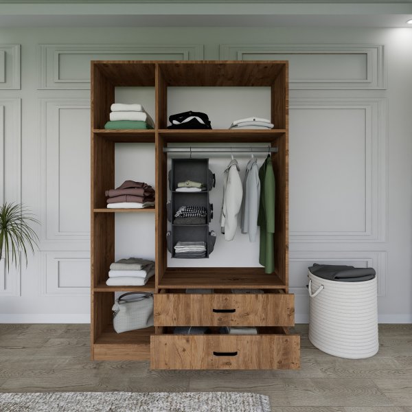 Armoire Yaman - Noyer Armoire Yaman - Noyer