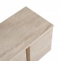 TV-b�nk Orost 180 cm - Travertin/guld