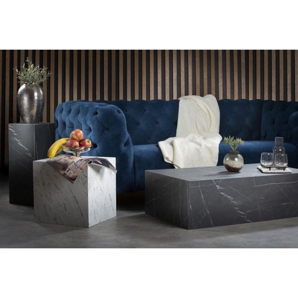 Table basse Stone 100 x 60 cm - Marbre noir (Stratifié) Table basse Stone 100 x 60 cm - Marbre noir (Stratifié)