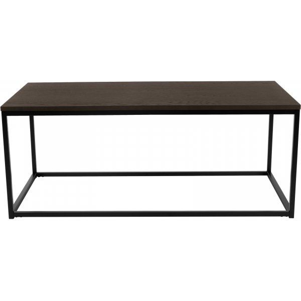 Table basse Natalie 120 cm - Placage chne marron fonc