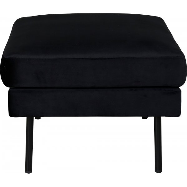 Eden sittpuff - Svart sammet