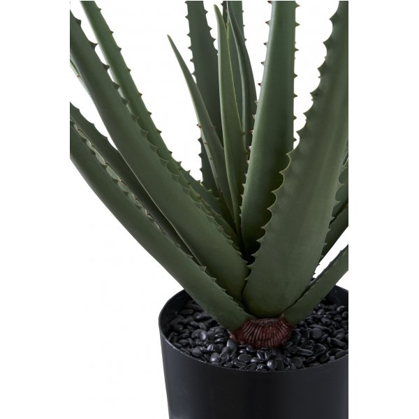 Aloe Vera konstvxt - H:51 cm - Grn