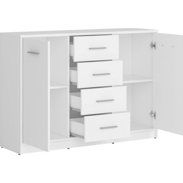 Meuble de rangement Nepo Plus - Blanc Meuble de rangement Nepo Plus - Blanc