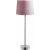 Lampe de table Liam - Rose/chrome - 59 cm