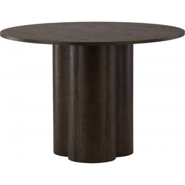 Olivia matbord 110 cm - Mocka