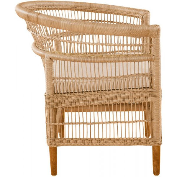 Tranum fauteuil in rotan - Naturel + Vlekverwijderaar voor meubels