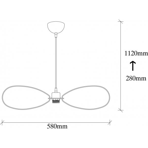 Plafonnier Heddy - Noir Plafonnier Heddy - Noir