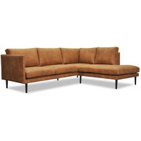 Östermalm divansoffa - Cognac ecoläder Östermalm divansoffa - Cognac ecoläder