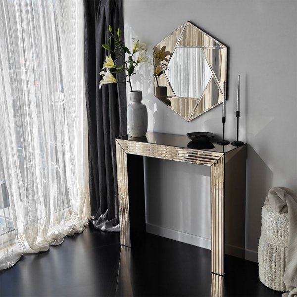 Triono comforttafel 91 x 30 cm - Brons