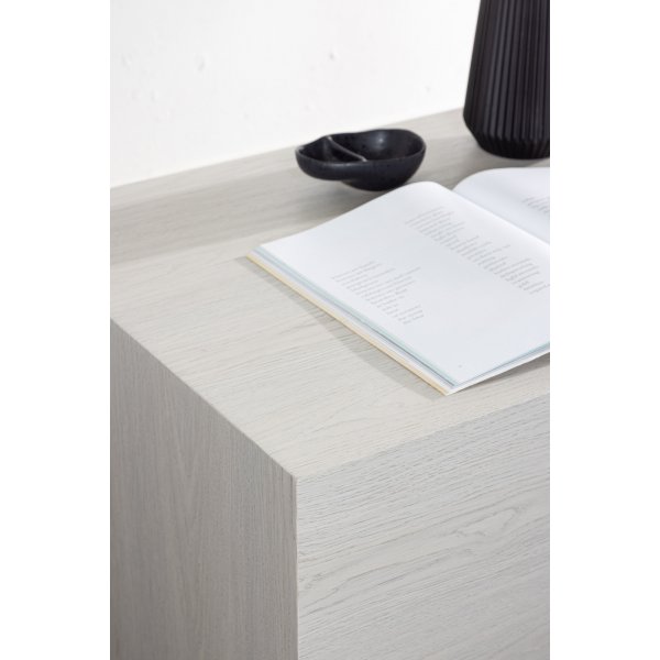 Table basse York 80 x 60 cm - Chaux