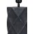 Pied de lampe Noisette - Anthracite - 43 cm