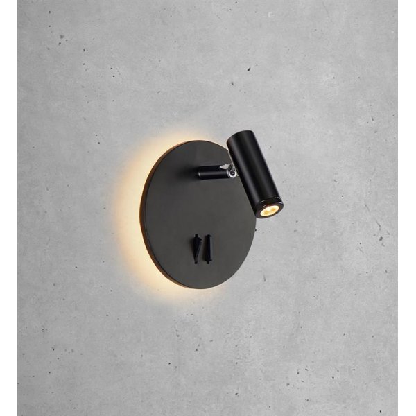 Palma vägglampa - Svart Palma vägglampa - Svart