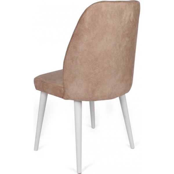 Ensemble de chaises de salle à manger Dallas - Vison/blanc Ensemble de chaises de salle à manger Dallas - Vison/blanc