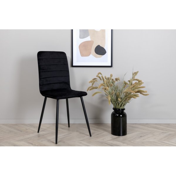 Sirocco Lyx matstol - Svart Sirocco Lyx matstol - Svart