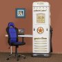 Bensinpump garderob nedfllbart skrivbord - Valfri frg