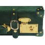 Petit vintage koffert set om 2 st - Mrkgrn (Sammet)