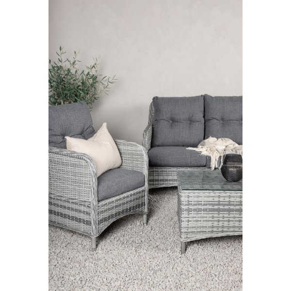 Groupe de canapés Vikelund - Gris Groupe de canapés Vikelund - Gris