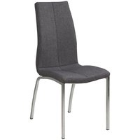 Mesa matstol - Mörkgrå / Krom Mesa matstol - Mörkgrå / Krom