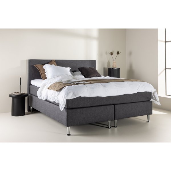 Toledo bed 180 x 200 cm - Donkergrijs