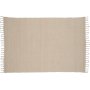 Loke matta - Vit/beige