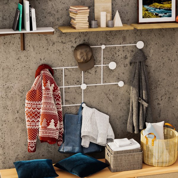 Cintre Fatara - Blanc