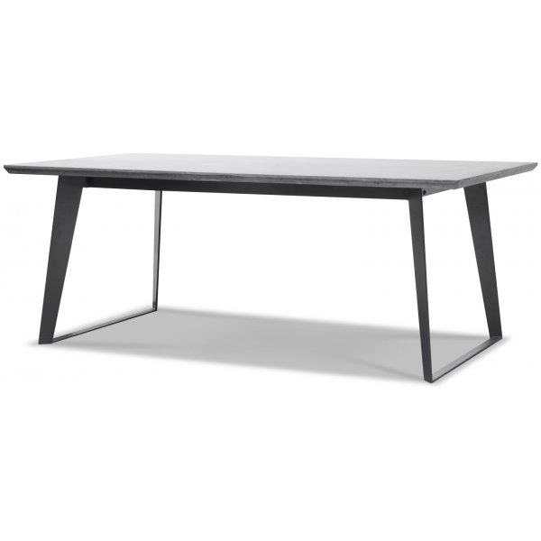 Ghost matbord med betongskiva - Svart