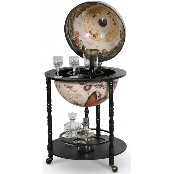 Da Vinci Barglob modell 93 Ø55 cm - Svart / Vit Da Vinci Barglob modell 93 Ø55 cm - Svart / Vit