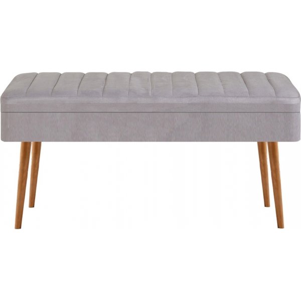 Vina sittbnk - Furu/ljusgr