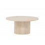 Härön soffbord Ø80 - Beige Travertin Härön soffbord Ø80 - Beige Travertin