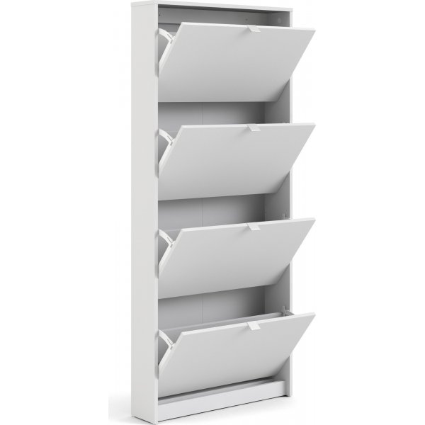 Shoes skoskåp med 4 fack - Vit Shoes skoskåp med 4 fack - Vit