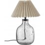Groove bordslampa - Klarglas/Natur