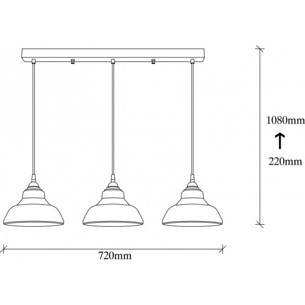 Plafonnier Dilberay 323-S - Noir Plafonnier Dilberay 323-S - Noir