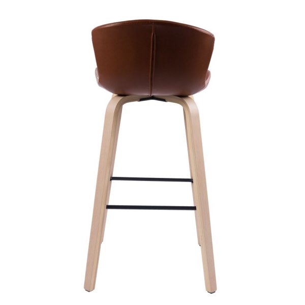 Tabouret de bar Kine - Marron vintage Tabouret de bar Kine - Marron vintage