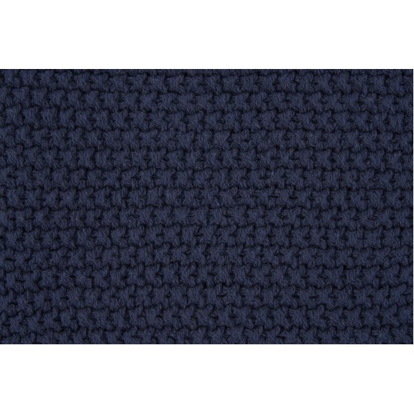 Coussin décoratif Santos 45 x 45 cm - Bleu foncé Coussin décoratif Santos 45 x 45 cm - Bleu foncé
