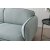 Catta 3-sits soffa med fotpall - Ljusgrn