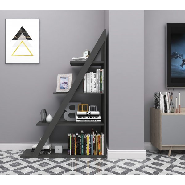 Arven bokhylla - Antracit Arven bokhylla - Antracit