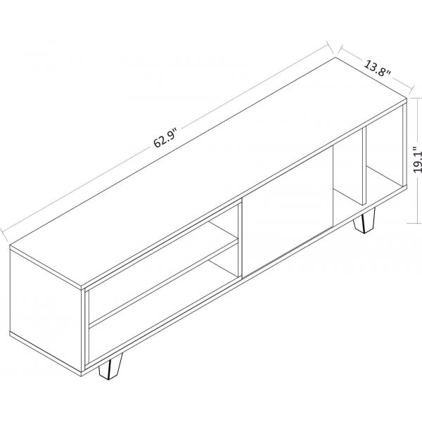 Banc multimdia Rosmar - Blanc/weng