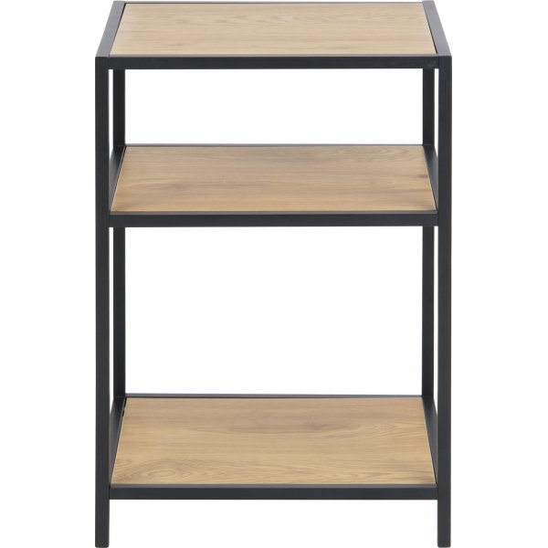 Seaford sngbord - Ek/svart