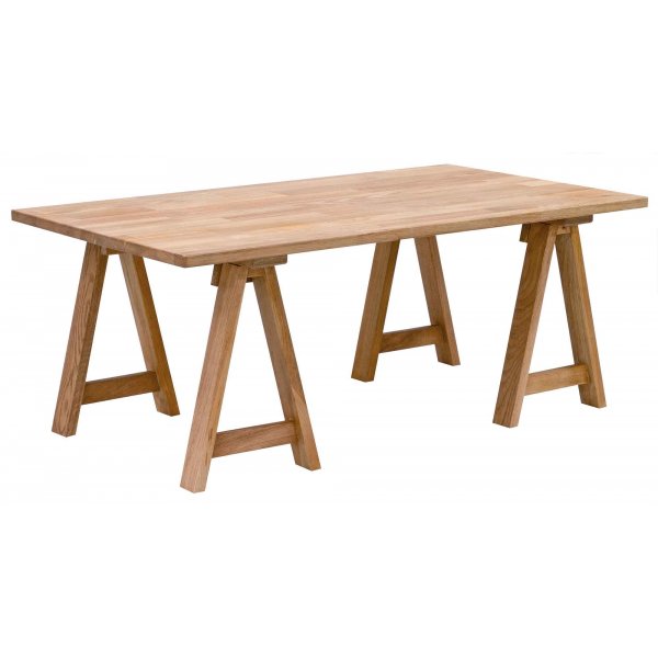 Ziro salontafel in geolied eikenhout 90x90 cm