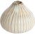 Vas Knopp H8 cm - Vit