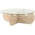 Table basse Himalaya 90 cm - Travertin