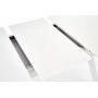 Ylva utdragbart matbord 120-160 cm - Vit (Hgglans)