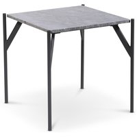 Accent soffbord 50 - Grå marmor / Svart Accent soffbord 50 - Grå marmor / Svart