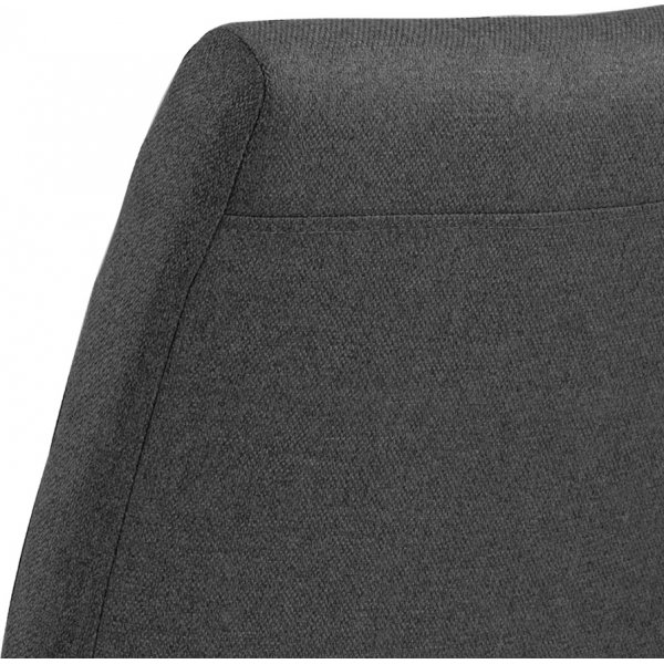 Fauteuil Moon - Gris/noir Fauteuil Moon - Gris/noir